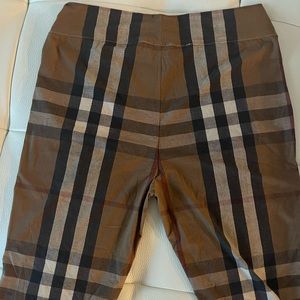 Check Stretch Jersey Leggings warn a few times